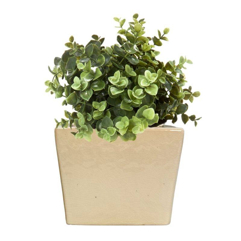 Square Ceramic Flower Planter Pot