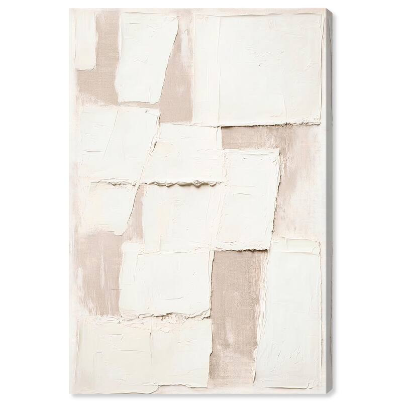 Plastered Planes II Canvas by Art Remedy, Gallery Wrapped - 30" x 45"
