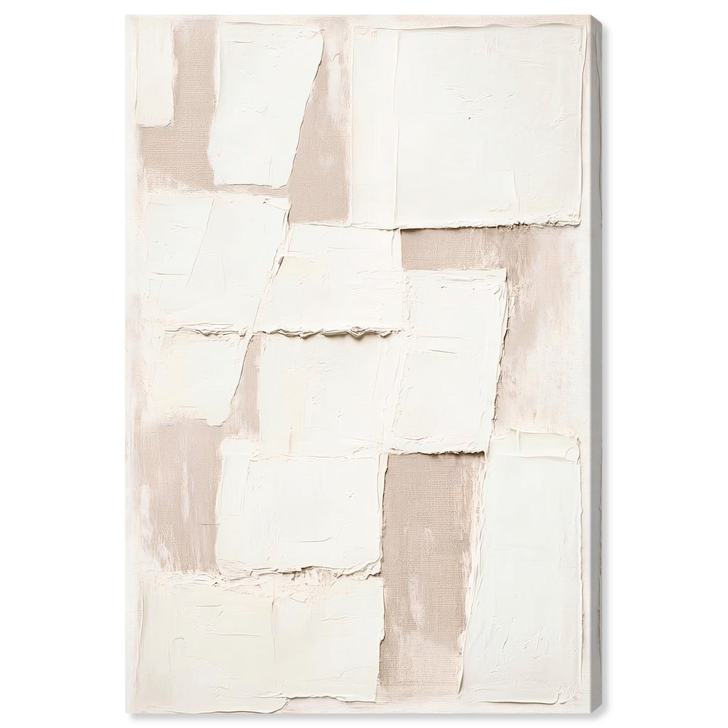 Plastered Planes II Canvas by Art Remedy, Gallery Wrapped