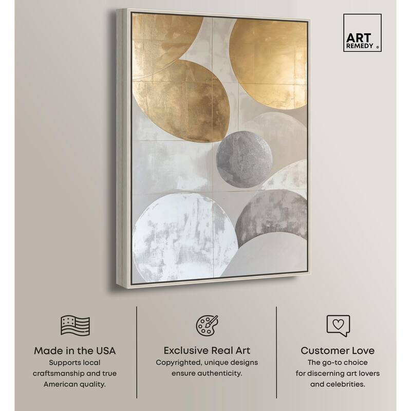 Golden Sequence II Canvas by Art Remedy