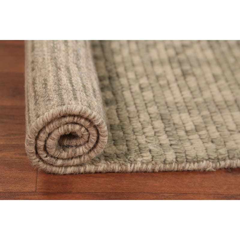 Geometric Moroccan Foyer Rug Handmade Wool Carpet - 2'0"x 3'0"