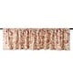 preview thumbnail 72 of 109, Window Valance Rustic Leaves Print