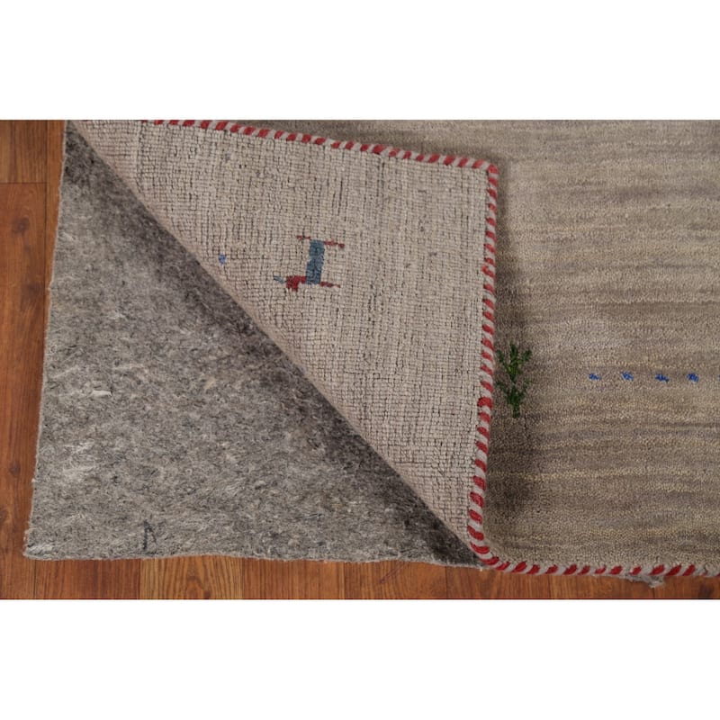 Tribal Gabbeh Indian Accent Rug Handmade Contemporary Wool Carpet - 2'7"x 4'10"
