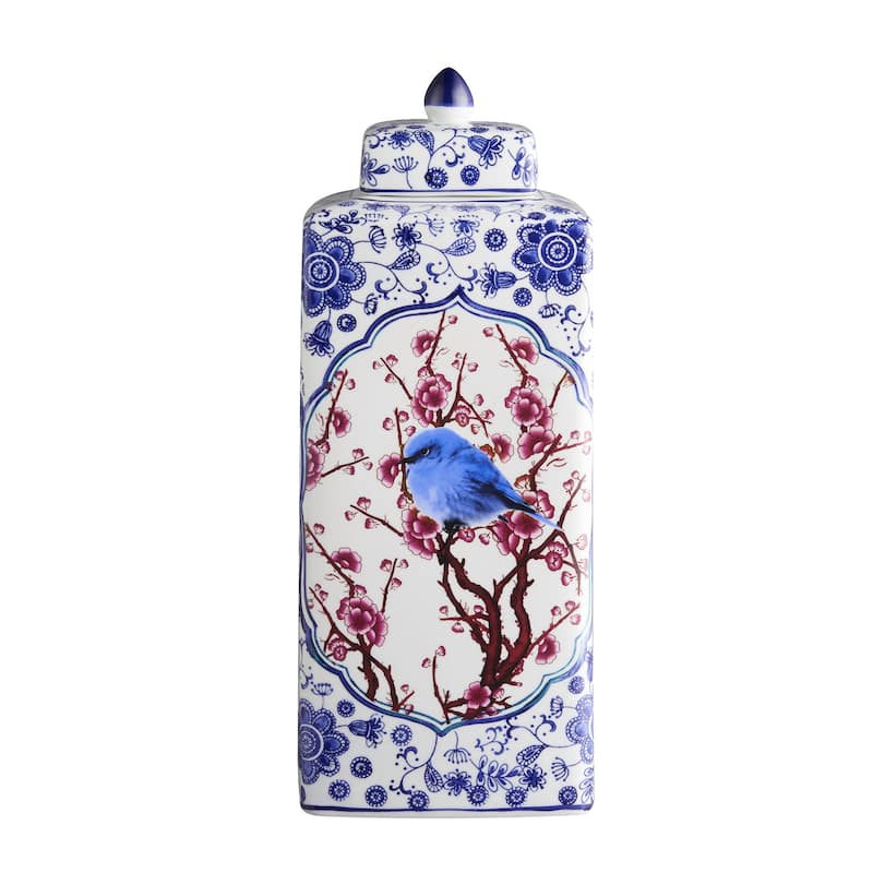 Acroma Handmade Ceramic Ginger Jar with Lid