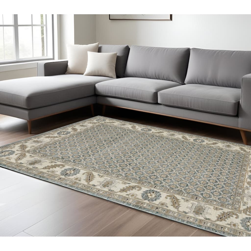HomeRootsOriental Traditional Rectangle Area Rug