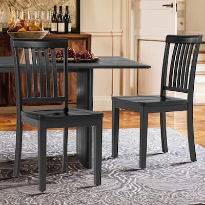 Set of 2 Spindle High-Back Dining Chairs， Elegant and Comfortable Seating for Dining Rooms