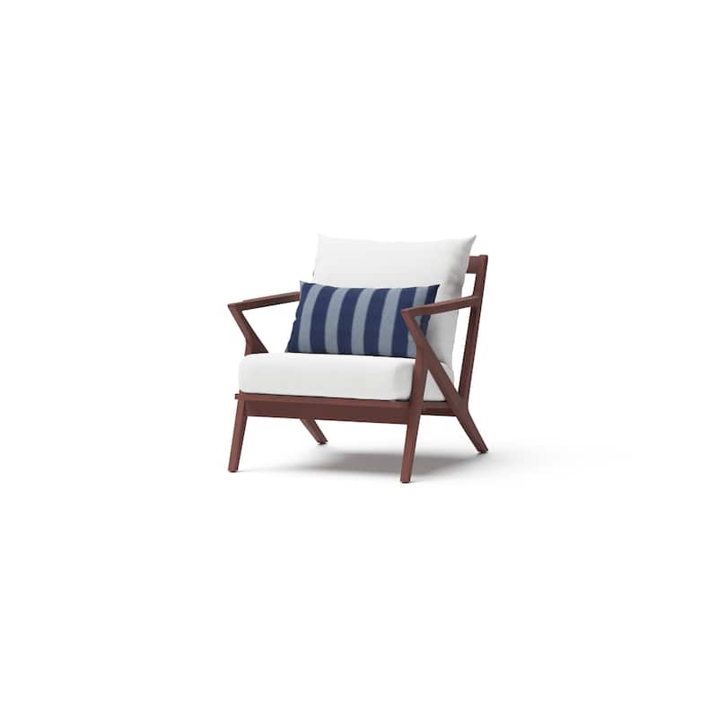 Vaughn 5 Piece Sunbrella Outdoor Patio Seating Set