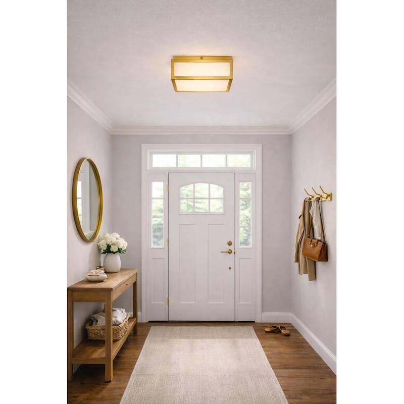 10-inches Integrated LED Flush Mount Light