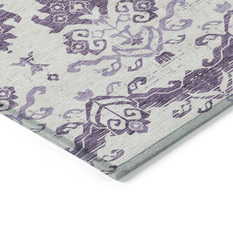 HomeRoots Oriental Transitional Rectangle Outdoor Rug