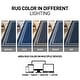 preview thumbnail 19 of 98, World Rug Gallery Border Indoor/Outdoor Flat Woven Area Rug