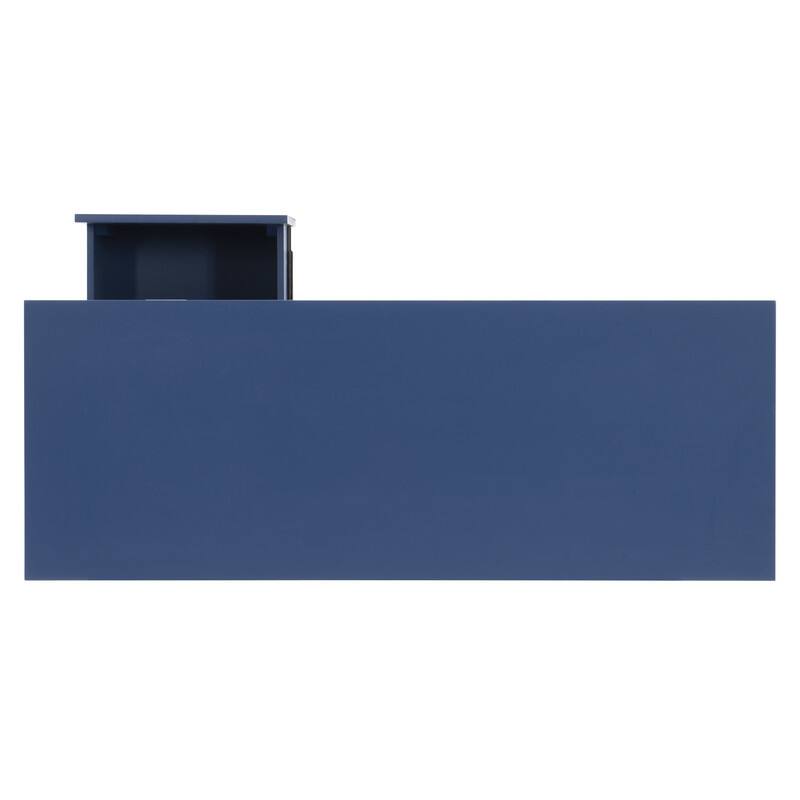 Linon Poppy Side Storage Desk