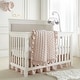 preview thumbnail 1 of 3, Heritage Blush Velvet Baby Bedding Set - Levtex Baby