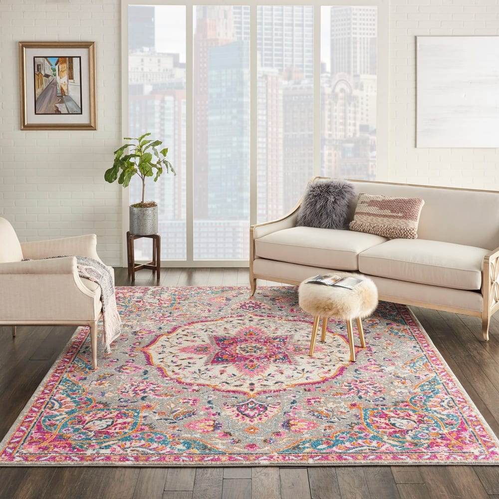 Nourison Cayuga Medallion Area Rug