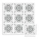 preview thumbnail 1 of 5, FloorPops Hamal Interlocking Floor Foam Tiles - 34.2in x 34.2in x 0.4in