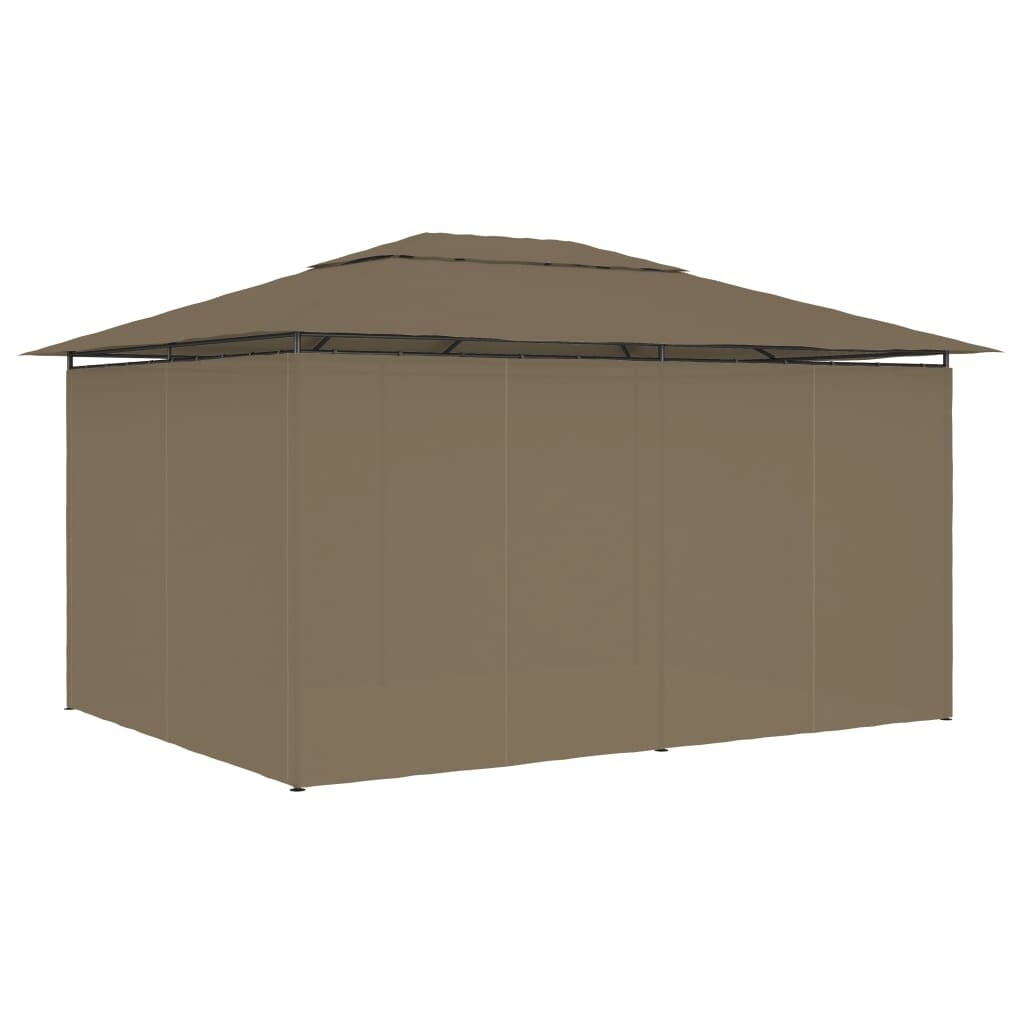 vidaXL Garden Marquee with Curtains 13 