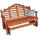 preview thumbnail 5 of 16, Pine 5' Marlboro Glider Redwood Stain