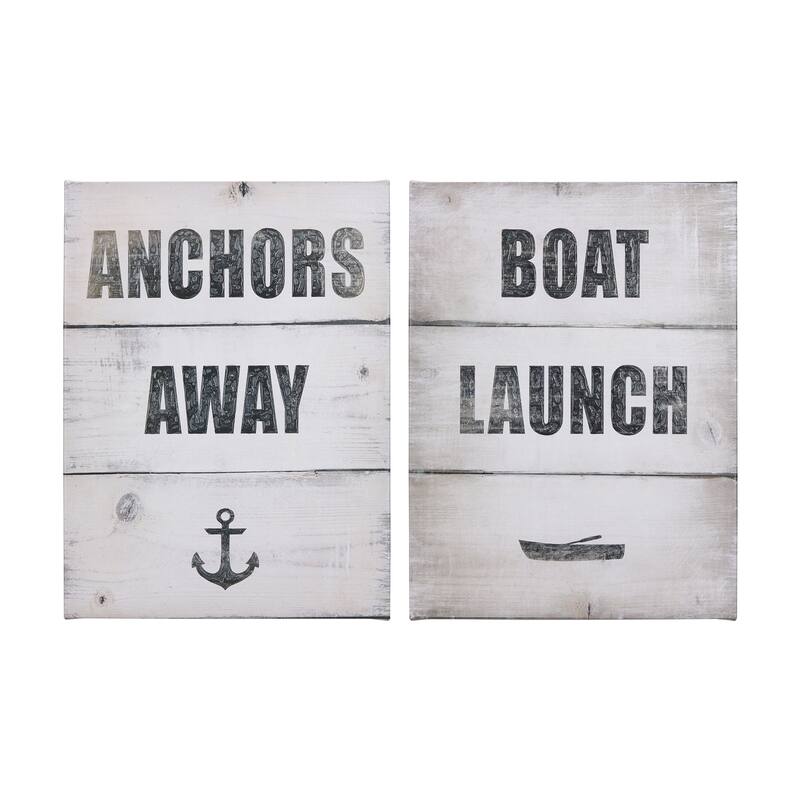 Boat Launch (27 x 36 ) Canvas Art Print