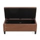 preview thumbnail 21 of 48, Adeco Storage Ottoman 41" Tufted Bench for Living Room Bedroom