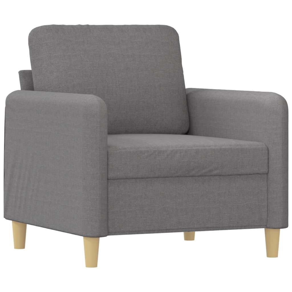 vidaXL Sofa Chair with Footstool Living Room Accent Upholstered