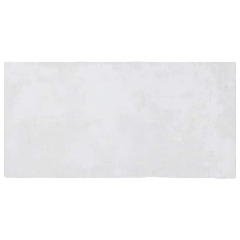 Merola Tile Biarritz White 3" x 6" Ceramic Wall Tile