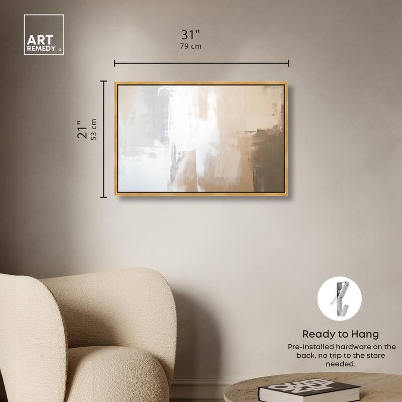 Solace in Softness I Canvas by Art Remedy