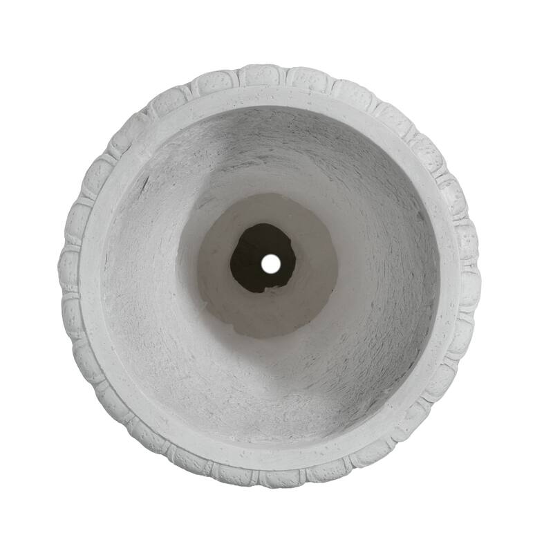 Decorative Outdoor Planter Pot with Drainage for patios indoor spaces