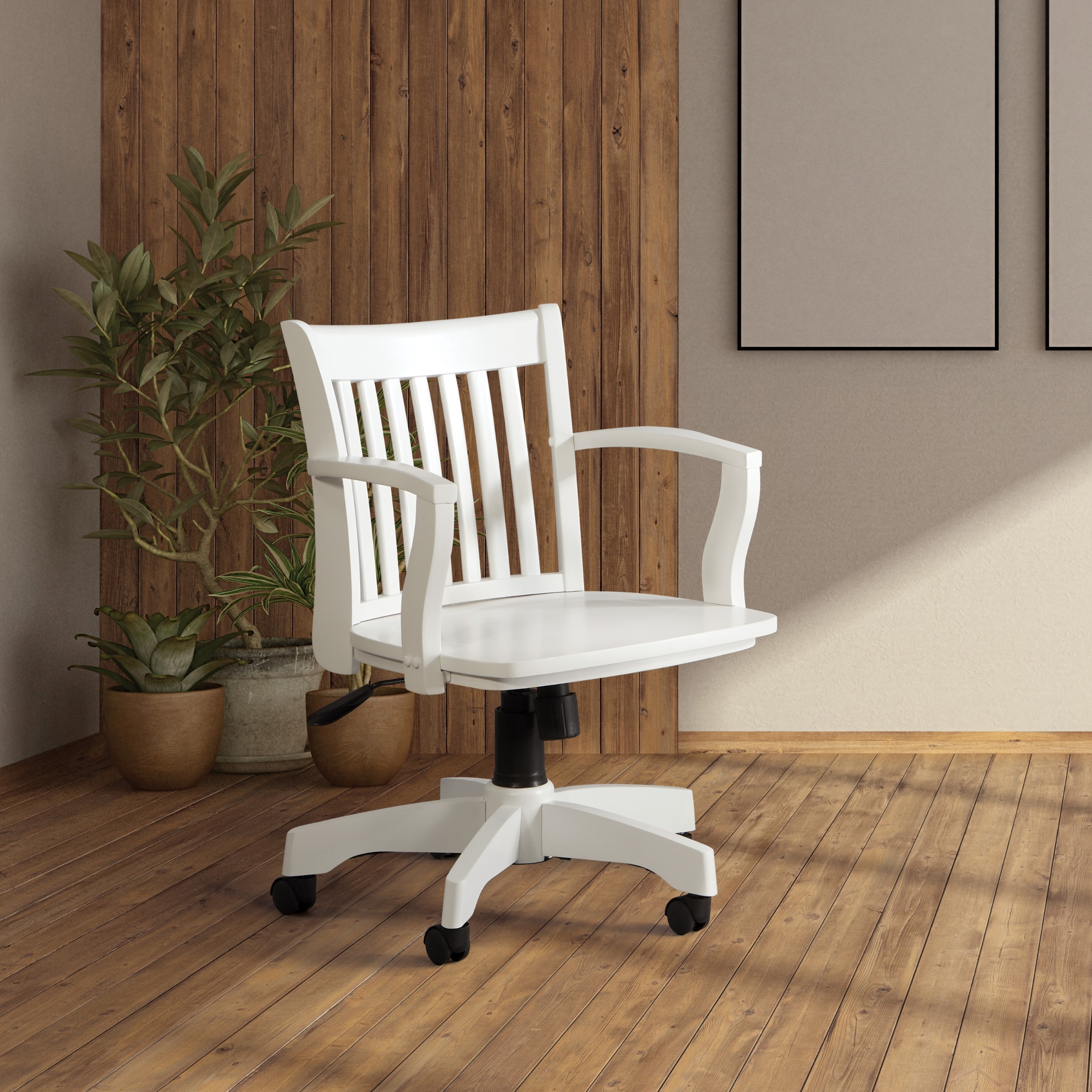 Osp Designs Deluxe Armless Wood Bankers Chair Deluxe Armless