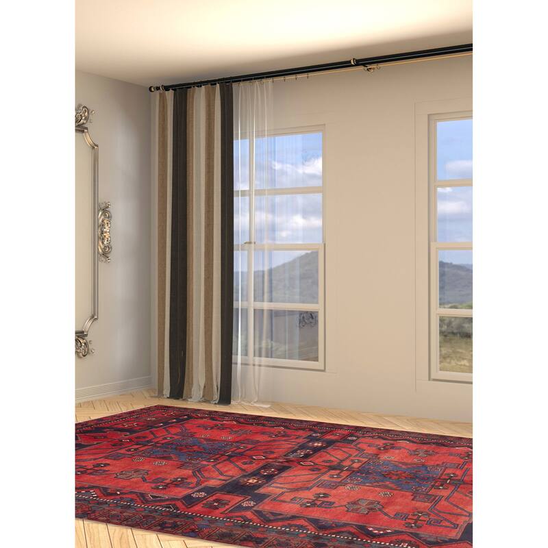 ECARPETGALLERY Hand-knotted Konya Anatolian Red Wool Rug - 6'7 x 10'0