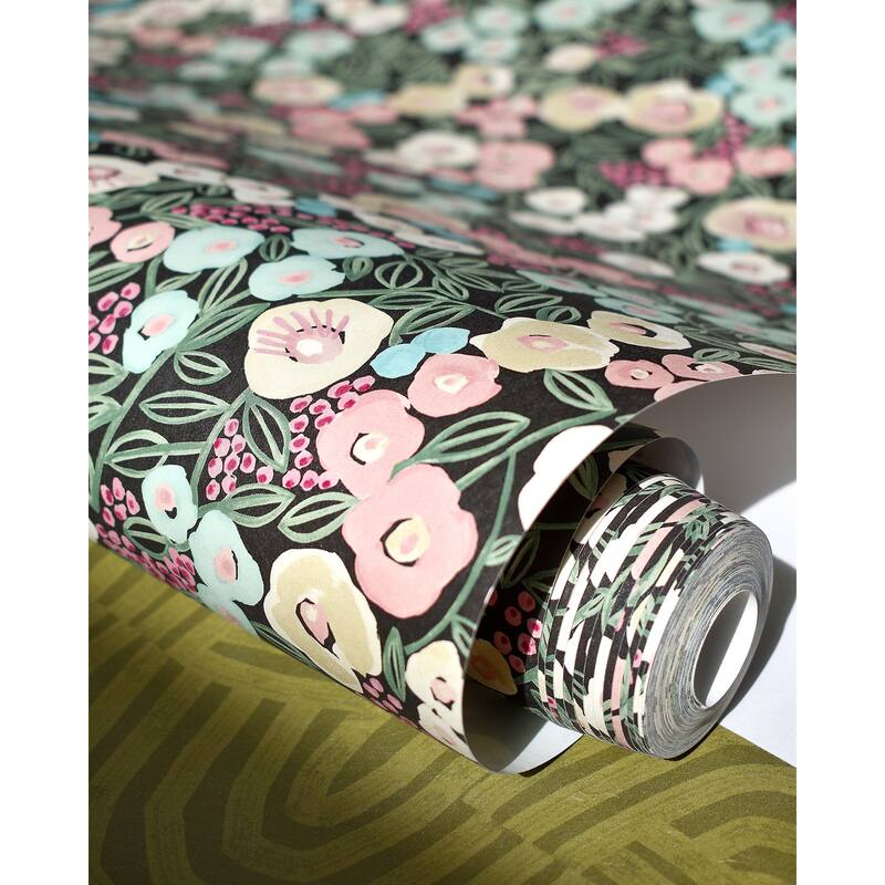 Flora Ditsy Pink Garden Wallpaper