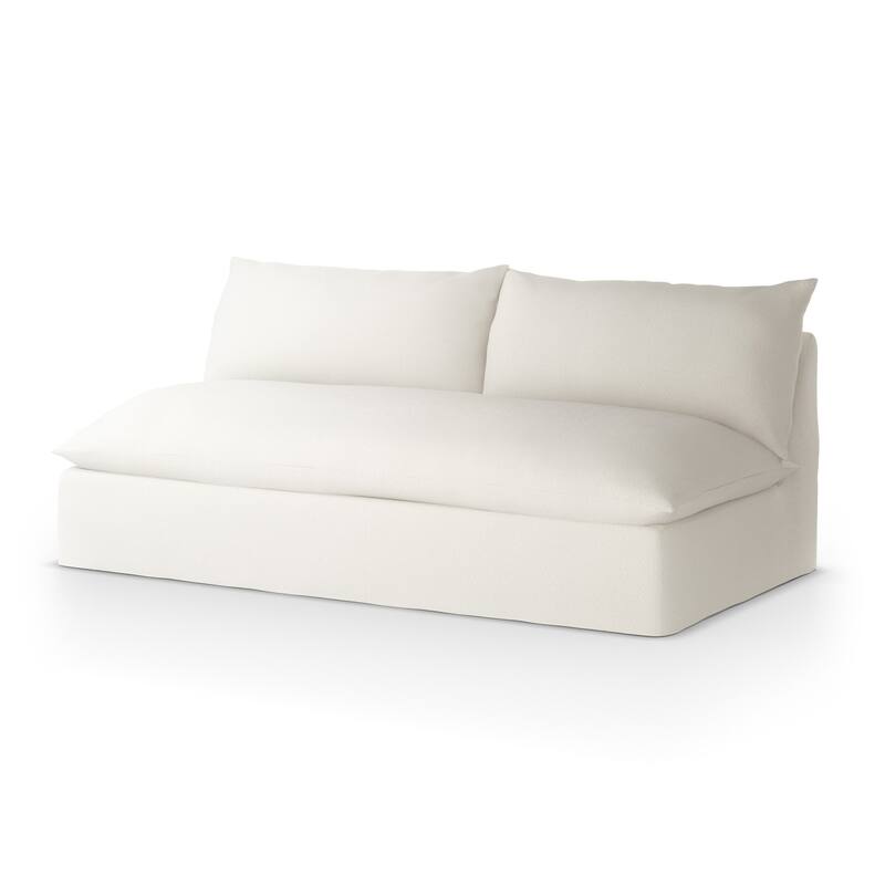 Carter Outdoor Sofa Piece-Faye Cream - 72.0W x 40.0 x 31.5H