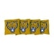 preview thumbnail 1 of 1, Fort Valley State Wildcats Gold Cornhole Bags All-Weather Resin Filled