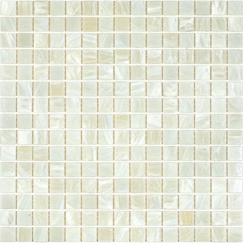 Apollo tile 12" x 12" Celestial Glossy Pastel Gray Glass Tile (20 sq ft/case) - 20 Pack