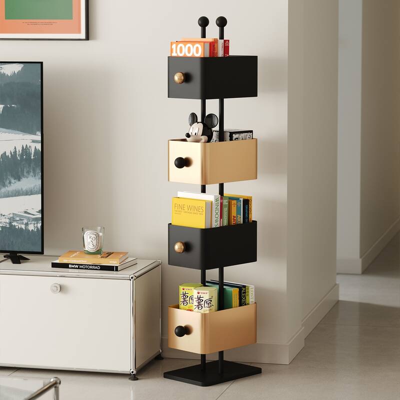 Box bookshelf bedside shelf living room side table placement shelf home children's corner placement shelf