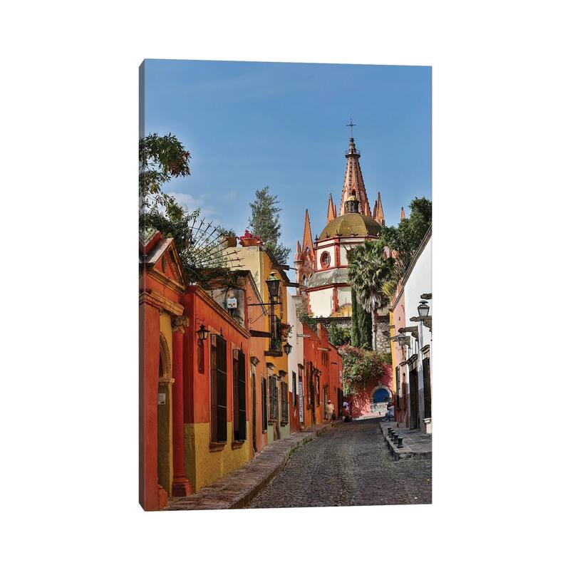 iCanvas "San Miguel De Allende, Mexico. Ornate Parroquia de San Miguel Archangel." by Darrell Gulin Canvas Print