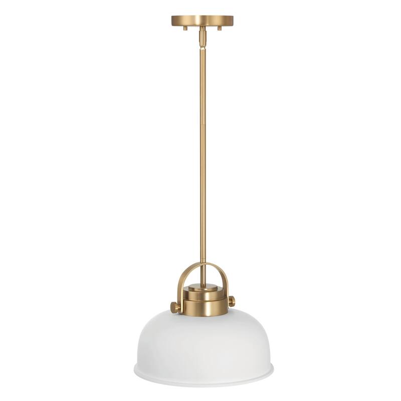 Arte Metal 2-Tone Ceiling Light - 12.0"L x 12.0"W x 9.5"H