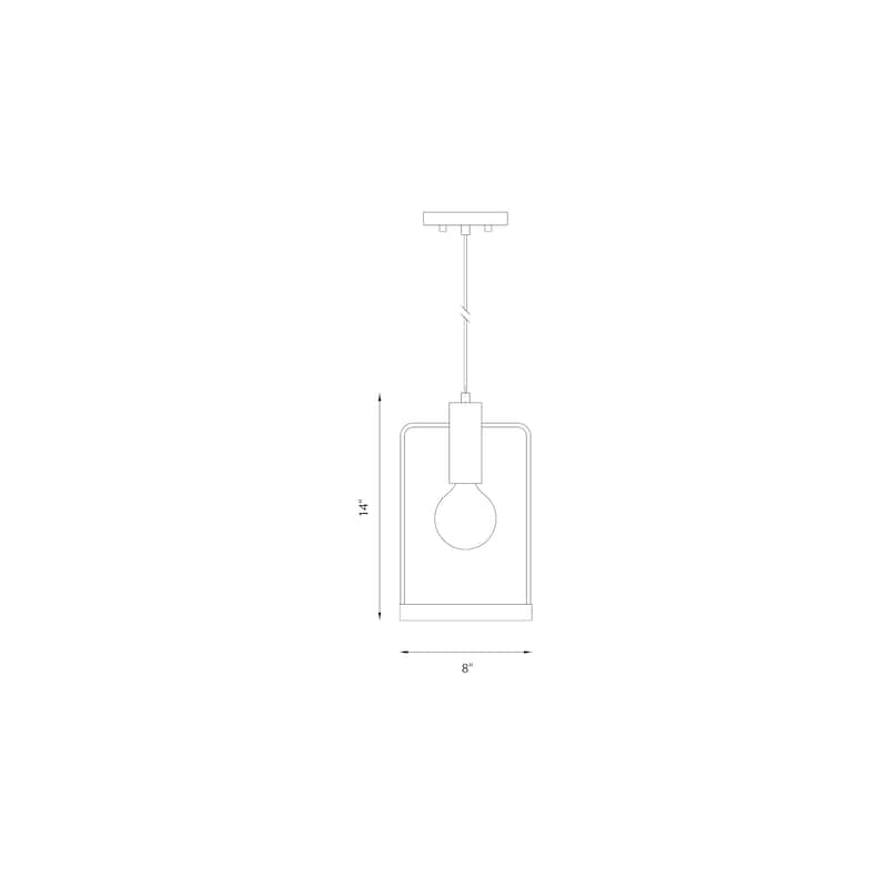Tafo 1 Light Pendant - 8