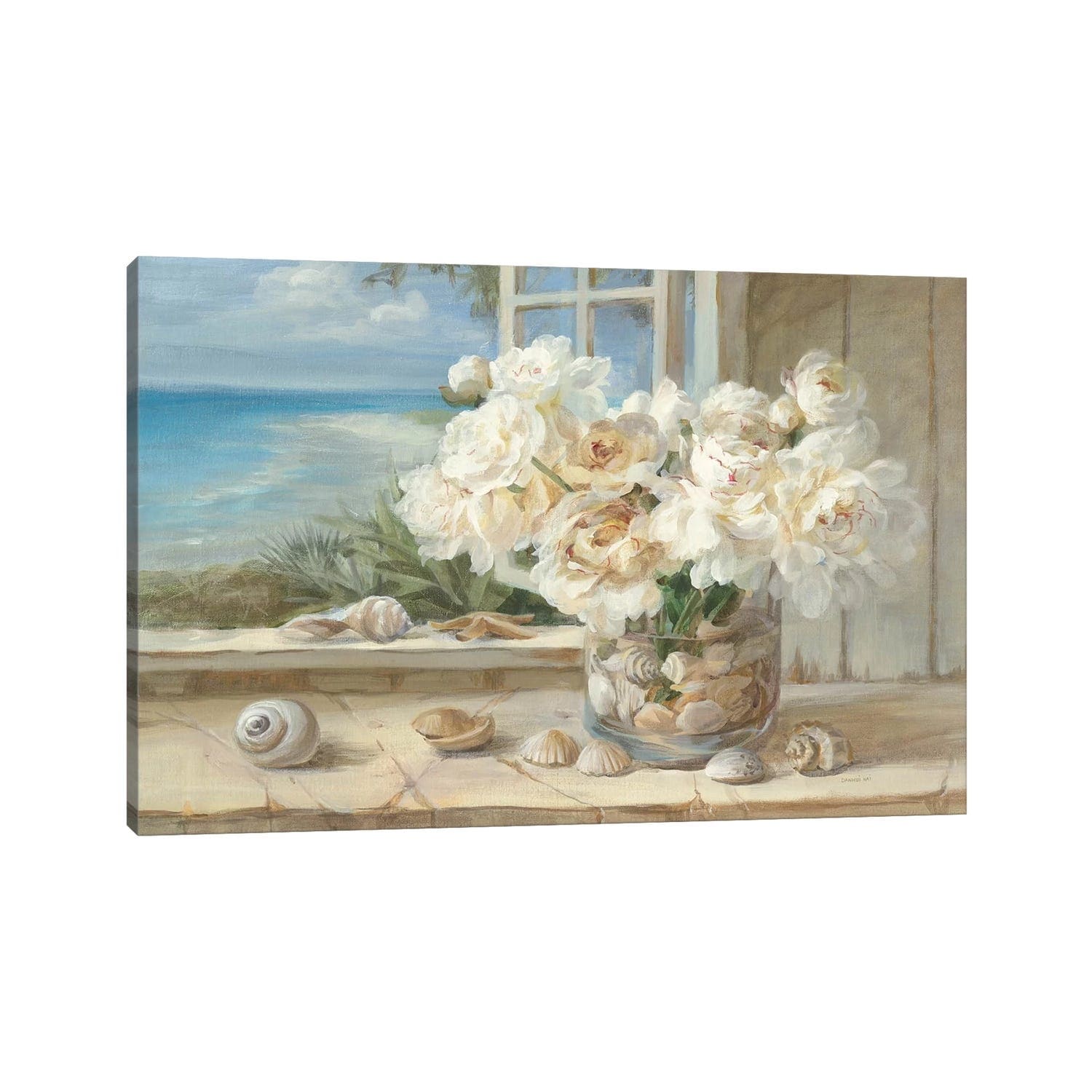 iCanvas "By the Sea" by Danhui Nai Canvas Print