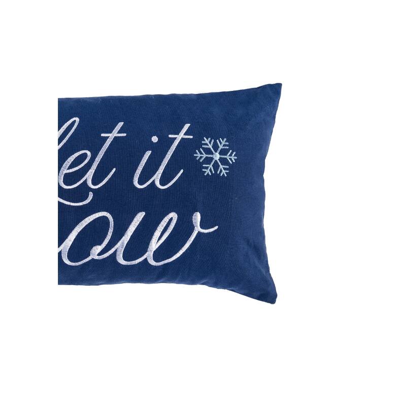 Let It Snow Pillow