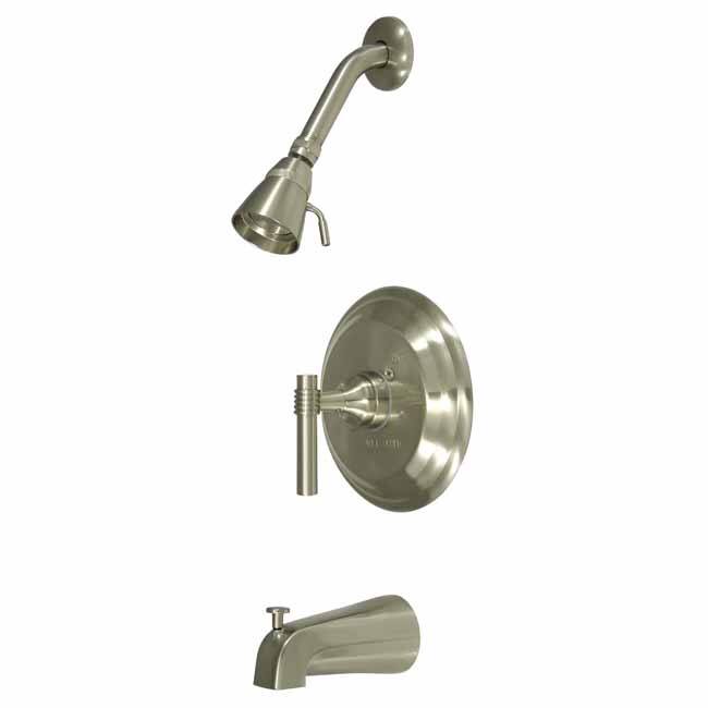 Kingston Brass Tub and Shower Trim Package with 1.8 GPM Shower Head