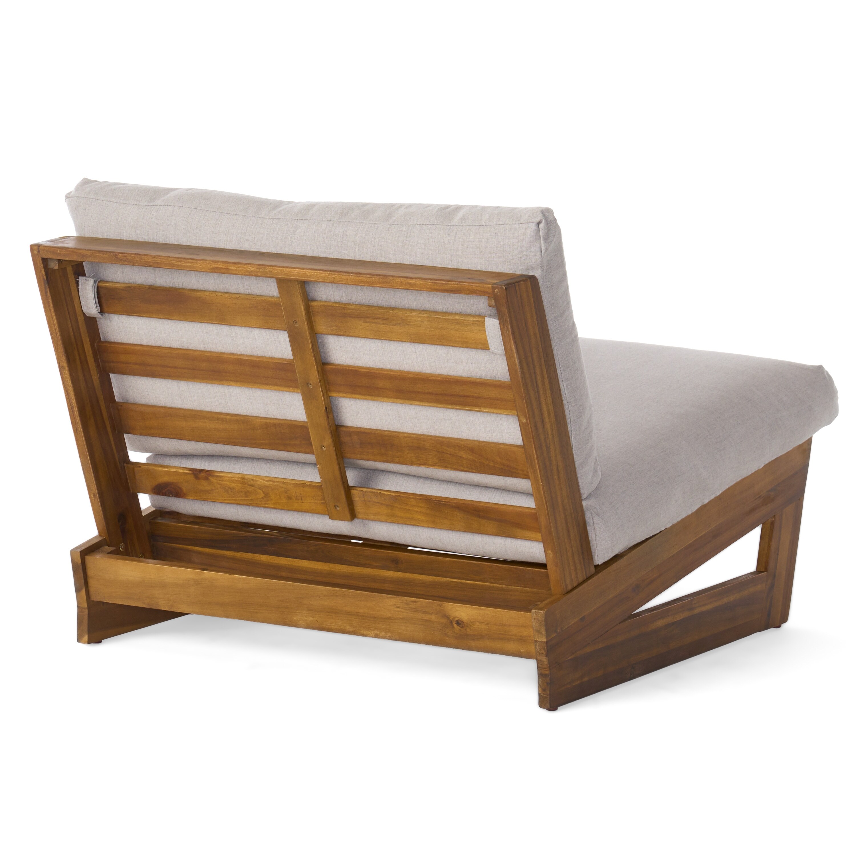 Emma outdoor acacia wood club chairs deals