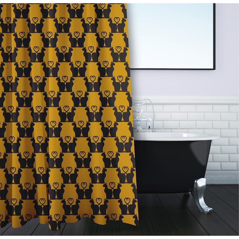 Cat Clowder Shower Curtain