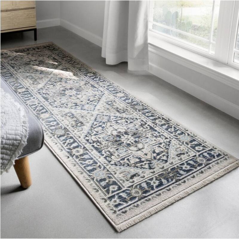 Alexander Home Selma Medallion Area Rug