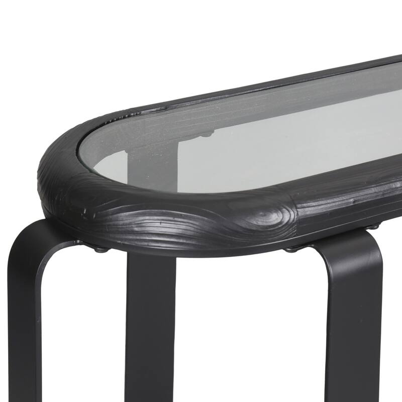 SAFAVIEH Couture Tyrese Metal Console Table - 46"W x 14"D x 32"H