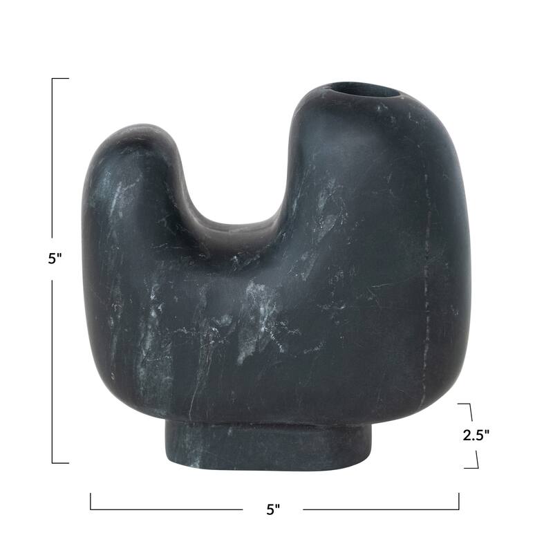 Marble Footed Vase