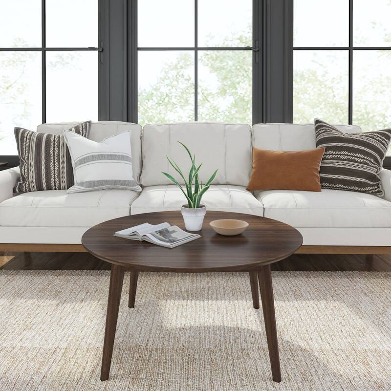 Plank and Beam Mid-Century Modern Coffee Table - 36"