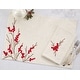 preview thumbnail 7 of 5, Berry Design Embroidered Placemats & Napkins 8 pcs Set (4 Placemats, 4 Napkins)