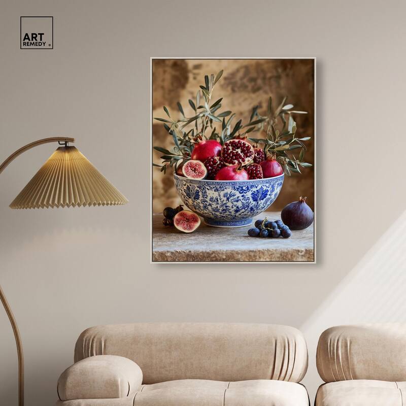Grape Gathering Canvas by Art Remedy