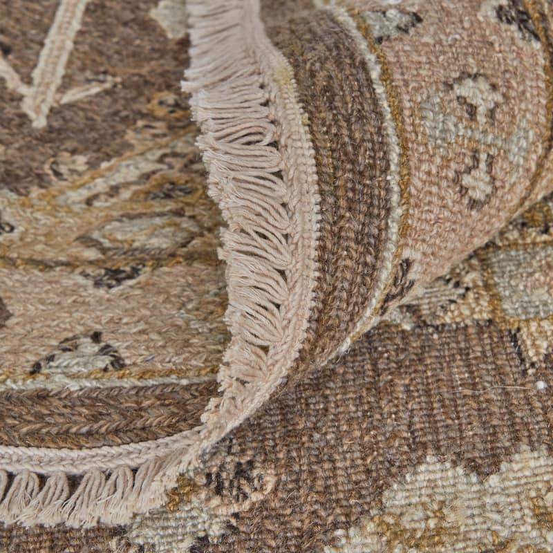 Grand Bazaar Aleska Hand Knotted Oriental Traditional Area Rug