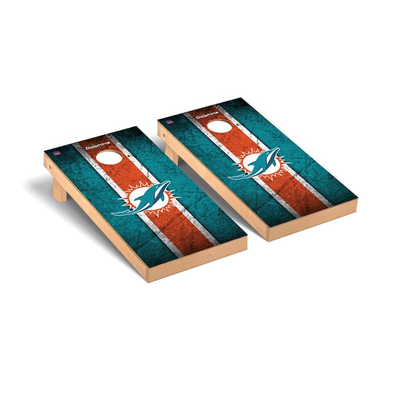 Miami Dolphins NFL Football Vintage Cornhole Board Set 2