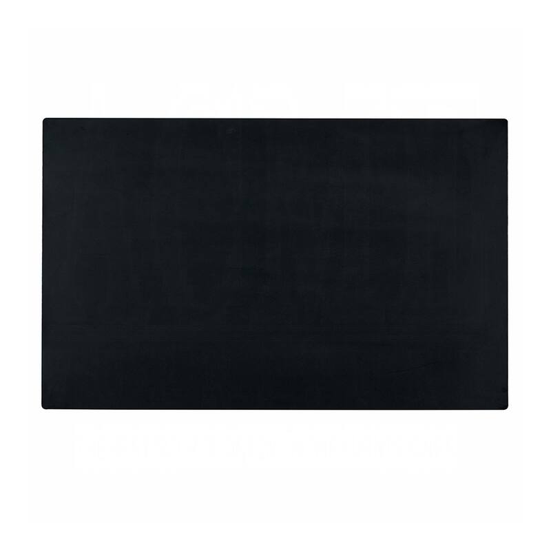 Rectangular Wooden Dining Table in Black Finish